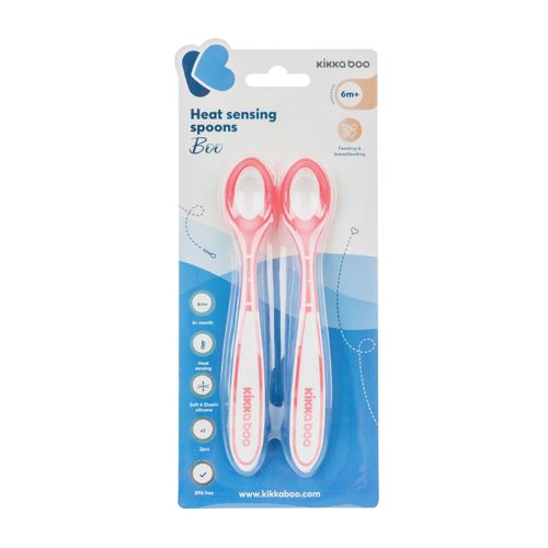 Colher Sensitiva 2pcs Boo  KikkaBoo