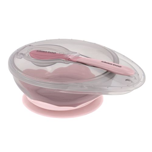 Kit Refeição - Prato com Ventose Tampa e Colher  KikkaBoo
