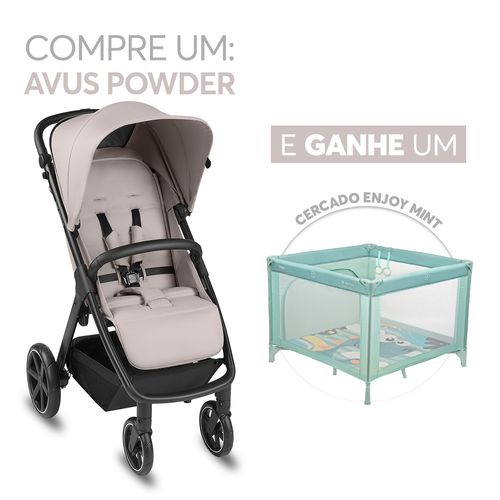 ABC e Kikka - Compre Carrinho Avus e Ganhe Cercado Enjoy