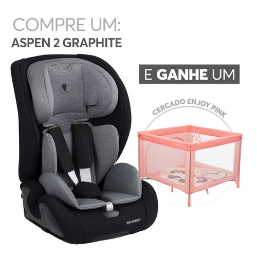 ABC e Kikka - Compre uma Cadeira Aspen 2 fix e Ganhe o Cercado Enjoy